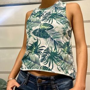 Palm Tree Crop Tank Top🌴